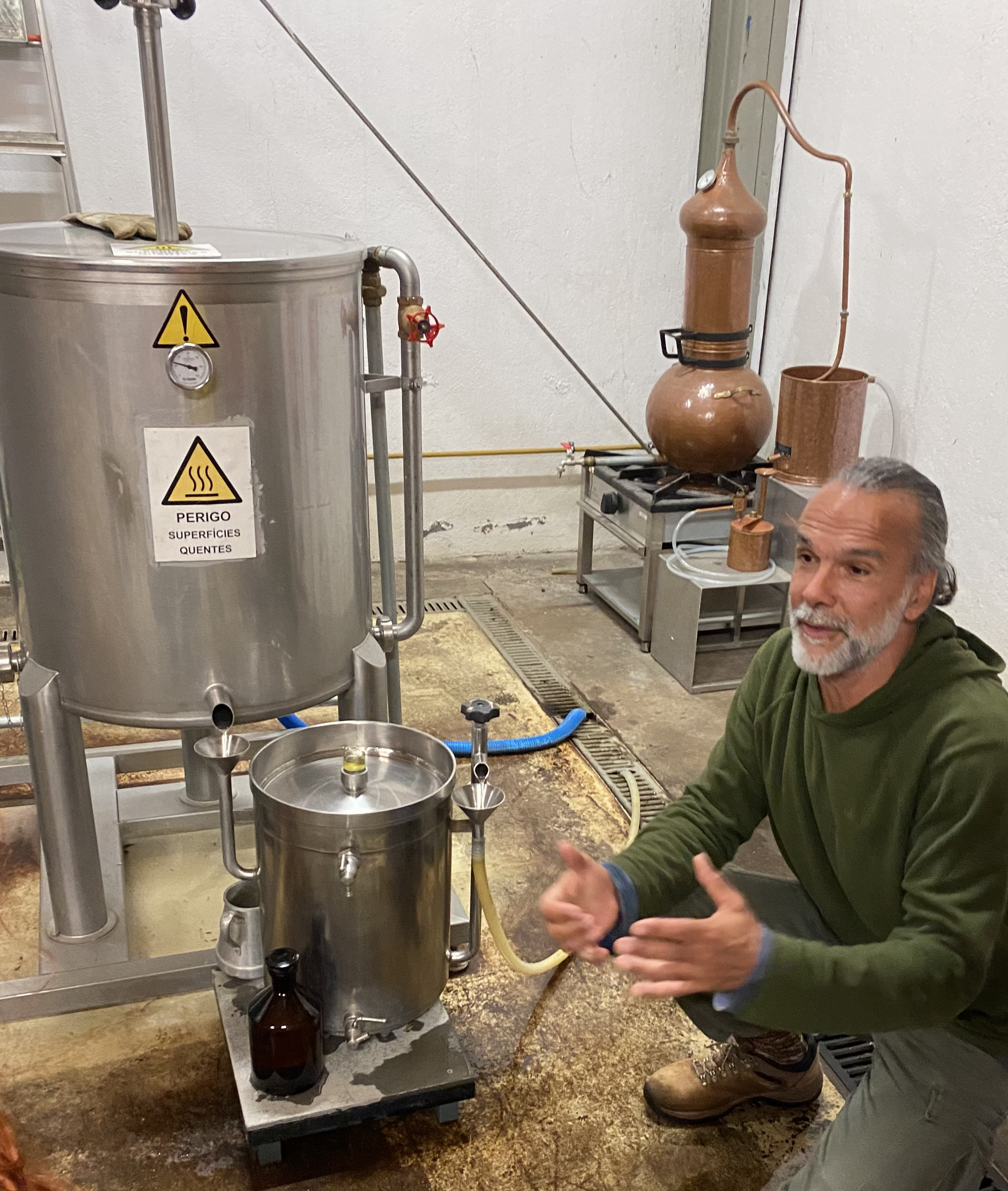 Destilérie na Azorských ostrovech