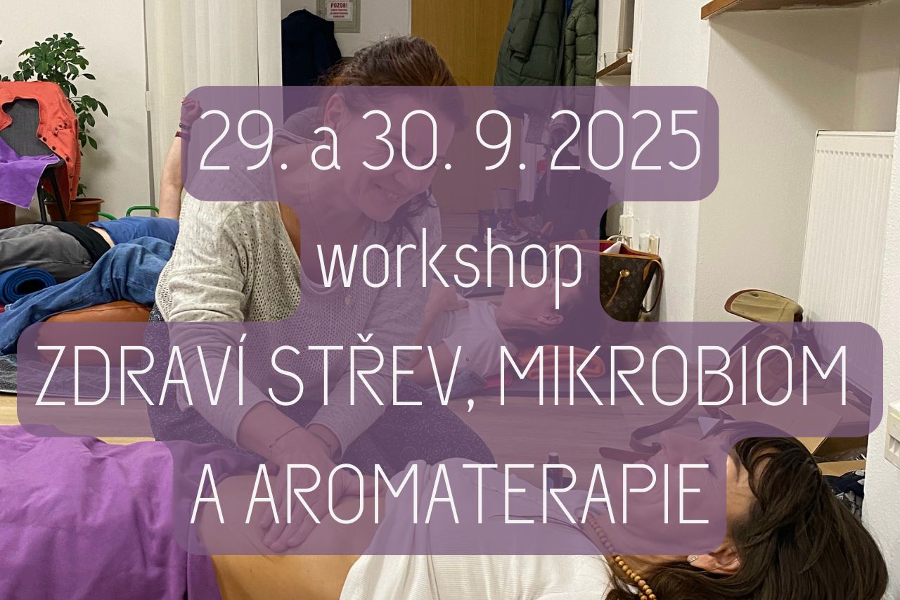 aromaterapie a strevni mikrobiom