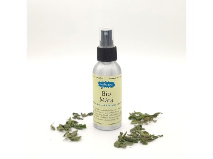 Květová voda z BIO máty 100